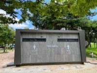 청주 문암생태공원 캠핑장 새단장...샤워실·목재테크 교체