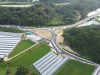 영동 황간 안화리 진입로 새 단장...확장공사 준공