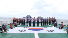 동해해경, 독도 해상서 해양영토 주권수호 다짐