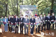 광명시 '도덕산 인공폭포 출렁다리' 27일 개통식