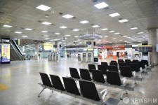힌남노 영향에 한산한 광주공항