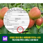 메디머스, 횡성군 황후의아침 프리미엄 사포닌사과 출시