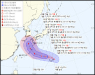14호 태풍 난마돌 발생...이동경로·강수 시기 유동적