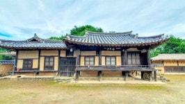 [르포] 강물에 뜬 섬마을, 최고 길지...350년 품은 영주 무섬마을