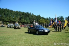 백골부대 6.25참전 용사들의 열병