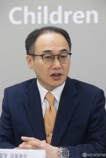 간담회 주재하는 이원석 검찰총장