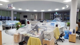 50억원 들인 죽변면사무소 청사, 개청 닷새만에 빗물 주루룩