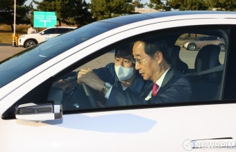 현대차·기아 기술연구소 찾은 한덕수 총리