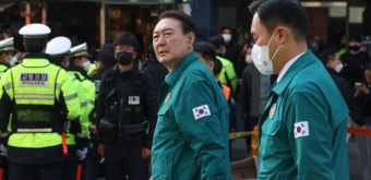 [이태원 참사] 尹대통령, 현장 방문…사고수습본부 찾아 회의 주재