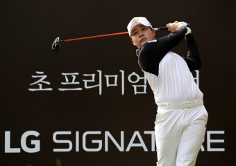 [KPGA] 김민규, 사고 딛고 1타차 공동2위...1R 선두는 한승수