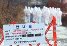 청주 미원 종오리농장서 또 AI 항원 검출…4200마리 살처분