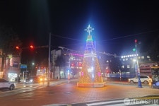 삼척시, 크리스마스 트리 불 밝혀