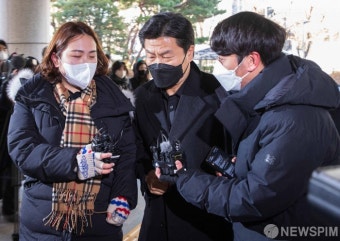 이임재 전 용산서장 '묵묵부답'