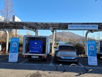 티비유, 설 명절 기간 서울 만남의 광장 휴게소서 최대 90kW 충전 서비스 제공