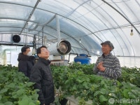 폭설 현장 찾은 강진원 강진군수