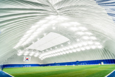 국내 첫 전훈 특화시설 스마트에어돔...30일 경주서 준공식
