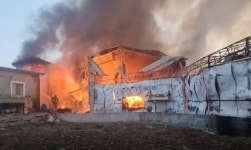 포천 호국로 물류센터서 원인미상 화재...인명피해 없어