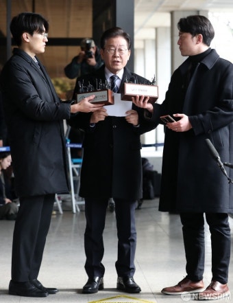 입장 밝히는 이재명 더불어민주당 대표