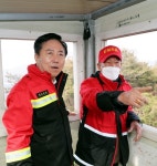 권기창 안동시장, 석동 산불감시탑 현장 점검