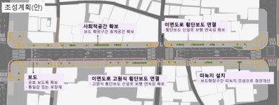 서울시, 충무로 차로 줄이고 보행로 1.8배 확대