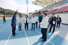 김해시의회 사회산업위, 공공체육시설 5곳 현장 점검