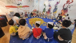 동해시립도서관 세계문화 체험여행 재개...교실서 세계문화 체험