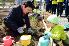 진주시, 시민 힐링공간 시민텃밭 개장