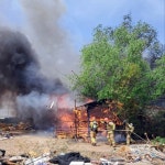 봉화 소천 펜션·경산 자인 농막 화재...인명피해 없어