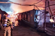 세종시 전의면 돈사 화재...돼지 1100여두 소사