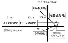 평택~제천고속도로 천등산 주유소 40일간 영업중단