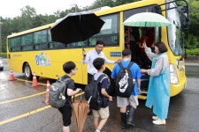 김철우 보성군수, 초등학교 통학버스 1일 안전도우미 활동