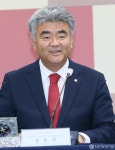 인사말 하는 정원주 대우건설회장