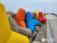 오색 무지개 품은 동해 어달항 핫플레이스 부상