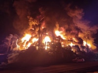 용인 재활용시설서 큰 불 7시간만에 진화...인명피해 없어