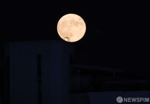 놓치면 14년 뒤 슈퍼 블루문 떴다…올 한해 풍성한 결실 맺기를