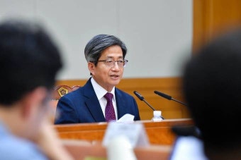 퇴임 앞둔 김명수 대법원장 