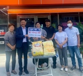 개업선물로 받은 쌀 기부한 밀양 다둥이 부부