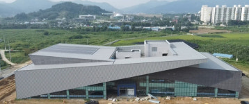 음성 반다비 국민체육센터 이달 말 완공 예정