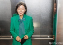 승강기 오른 김행 여성가족부 장관 후보자