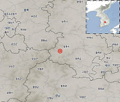 김천 남서쪽 17km지점서 규모 2.2 지진...경북소방, 유감신고 5건 접수