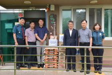사천경찰서·경찰발전협, 추석맞이 사회복지시설 위문품 전달