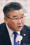 법사위 종합감사 출석한 유병호 감사원 사무총장
