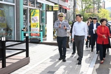 이민근 안산시장 초지역 센트럴포레 교통환경 개선 로드 체킹