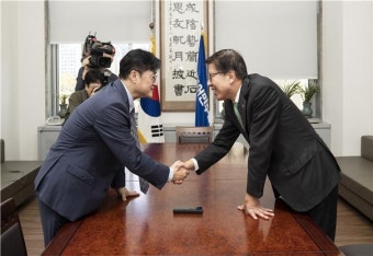 박형준 부산시장, 여야 원내대표 등에 국비 지원 요청