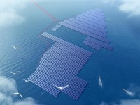 바다위 태양광발전, 중국 세계최대 1GW급 착공