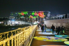 세종시 빛 축제 개막식…국민참여 점등 퍼포먼스로 출발