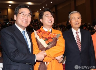 이준석 개혁신당 당대표와 손잡은 이낙연-김종인