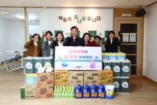 김성제 의왕시장, 설 맞아 사회복지시설 방문...종사자 격려·감사