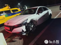 천안논산고속도 탄천휴게소서 차량 10중 추돌...운전자 마약 투약 여부 수사