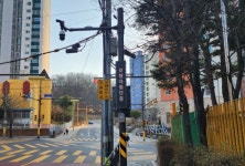 시흥시 우회전·보행자 충돌예측 시스템 3곳에 설치 시범운영